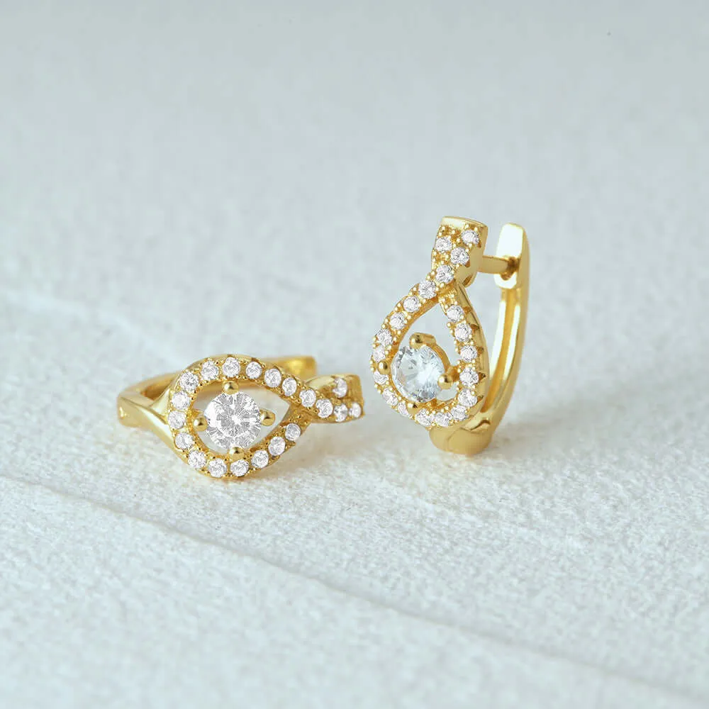 Minimalist Delicate Hoop Earrings