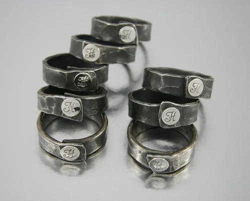 Monogrammed Napkin Rings