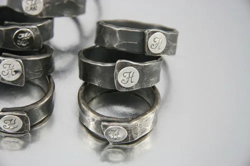 Monogrammed Napkin Rings