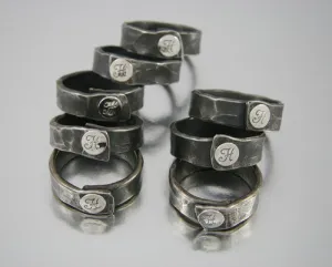 Monogrammed Napkin Rings