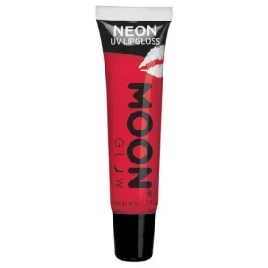 Moon Glow Intense Neon Uv Fruity Lipgloss, Red