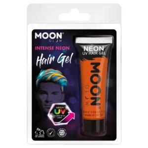 Moon Glow Intense Neon Uv Hair Gel, Orange