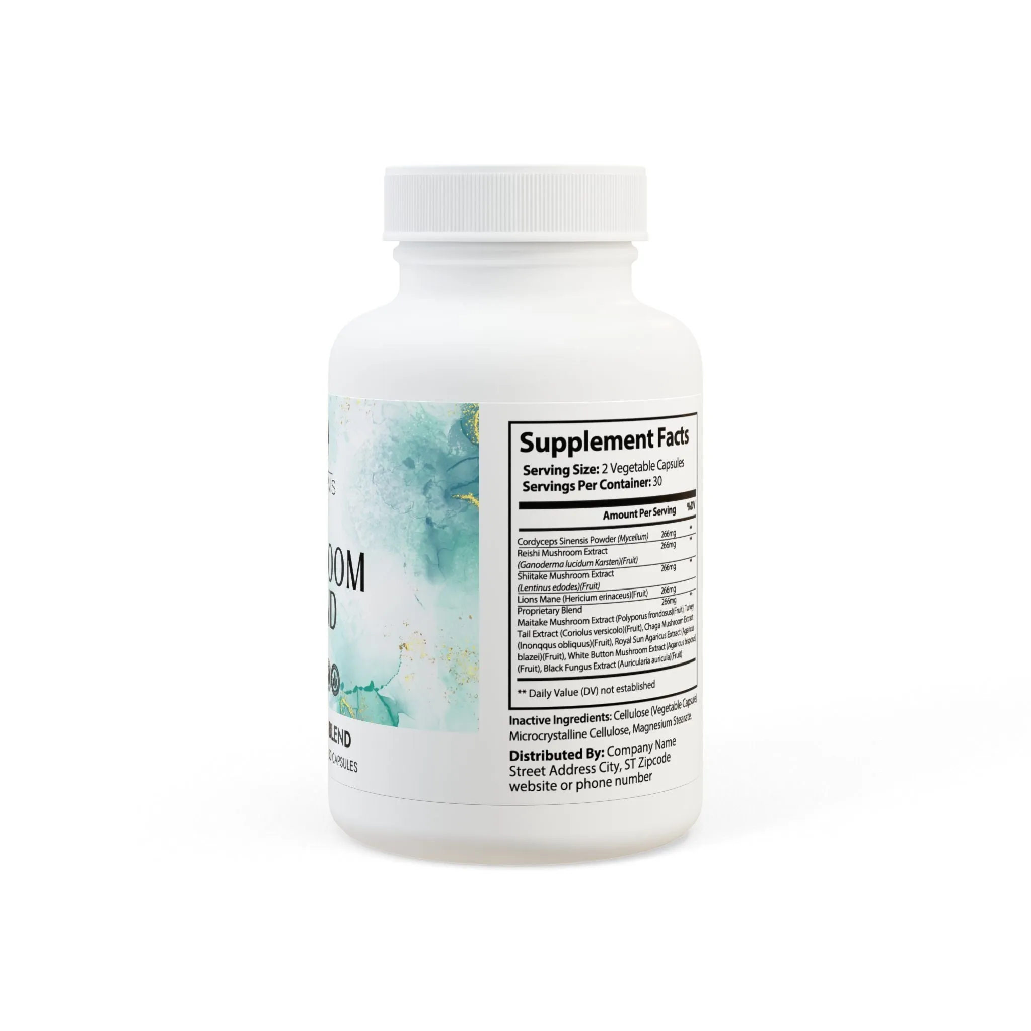 Mushroom Blend Supplement (60 Capsules)