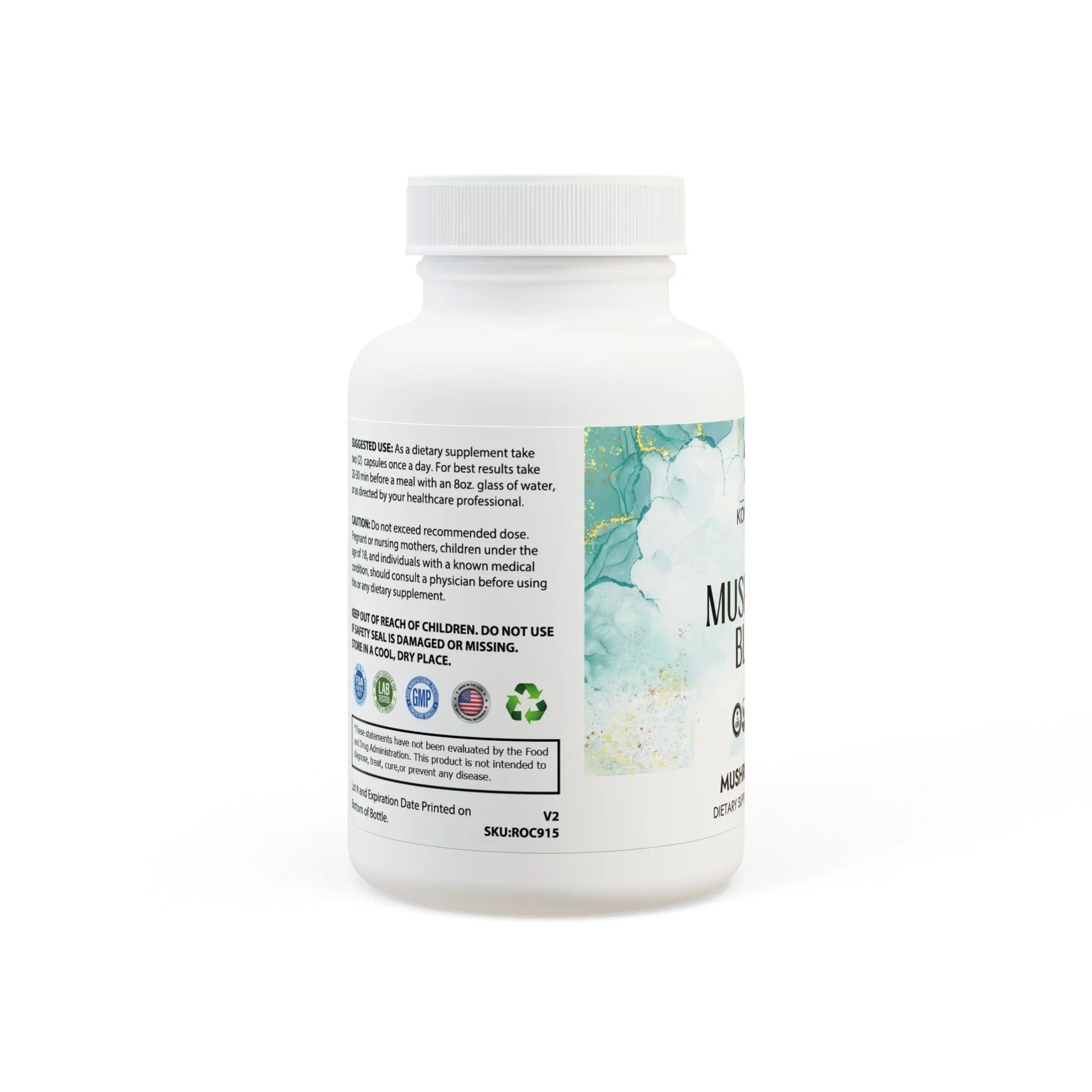 Mushroom Blend Supplement (60 Capsules)