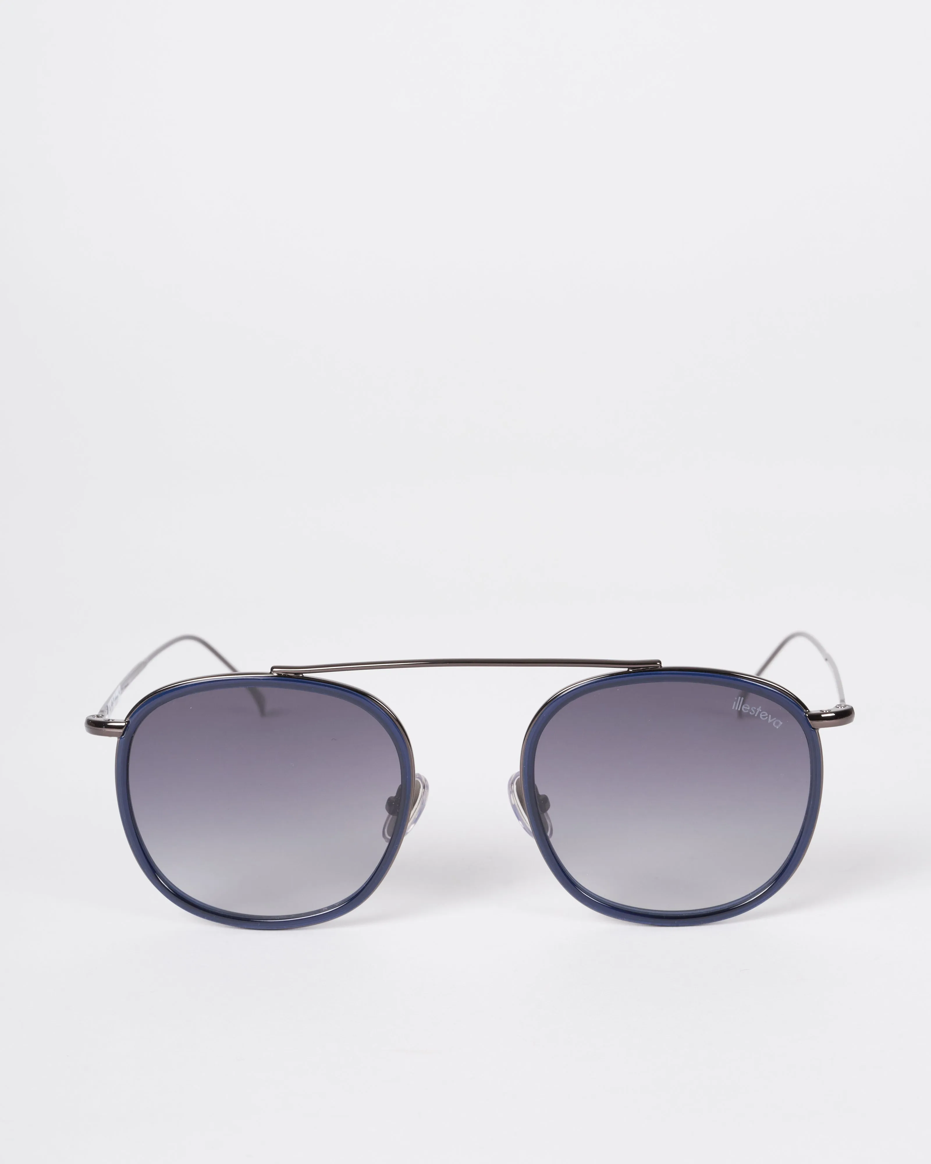 mykonos ace - navy and gunmetal with grey gradient