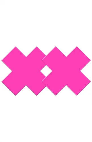 Neon X Pasties - Pink
