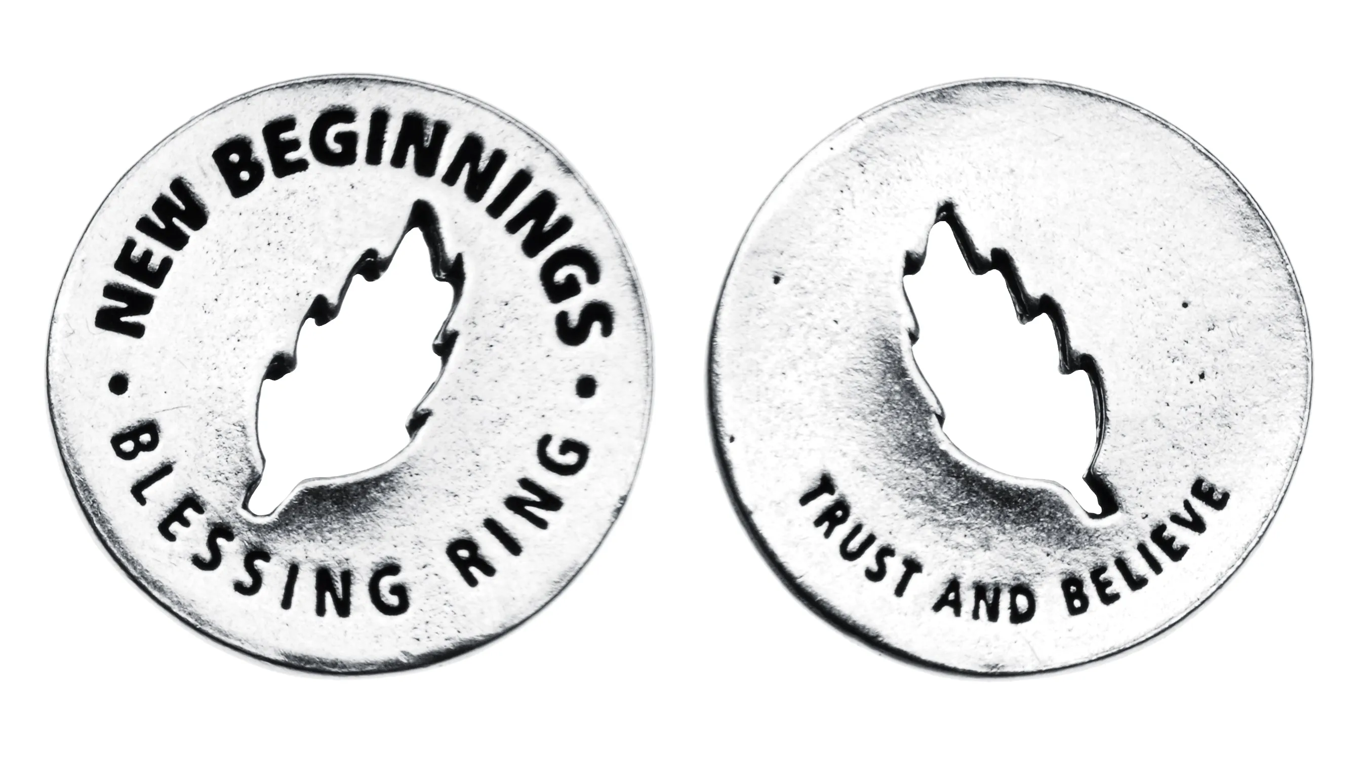 New Beginnings Blessing Ring Charm