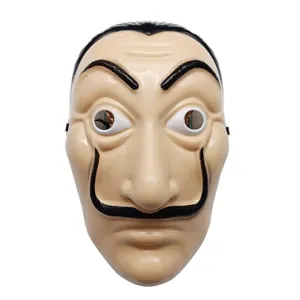 NEW Money Heist Mask Unisex Salvador Dali Mask Costume for Halloween from La Casa De Papel