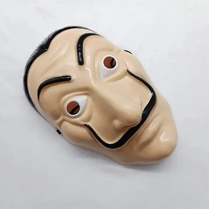 NEW Money Heist Mask Unisex Salvador Dali Mask Costume for Halloween from La Casa De Papel
