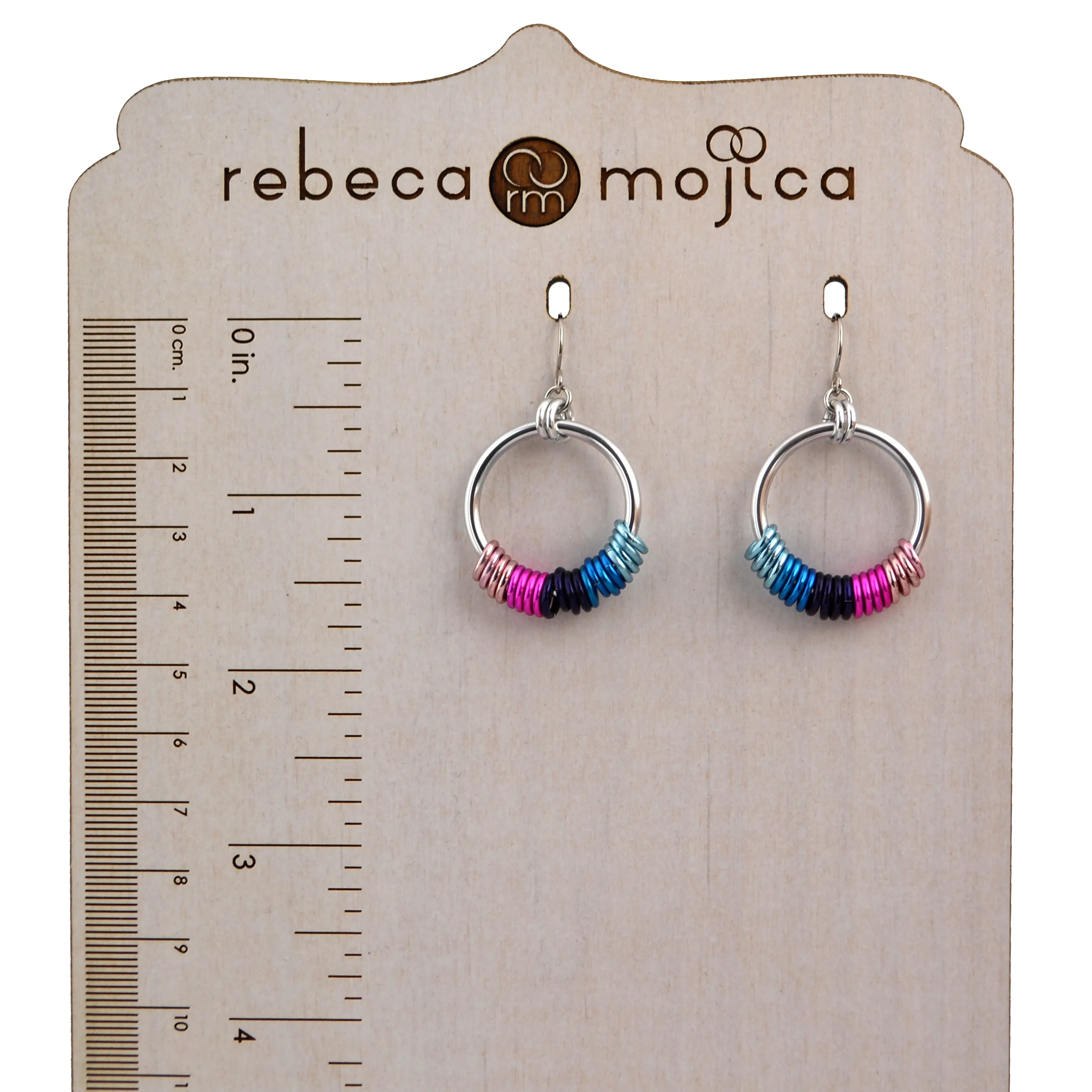 Omnisexual Pride Hoop Earring
