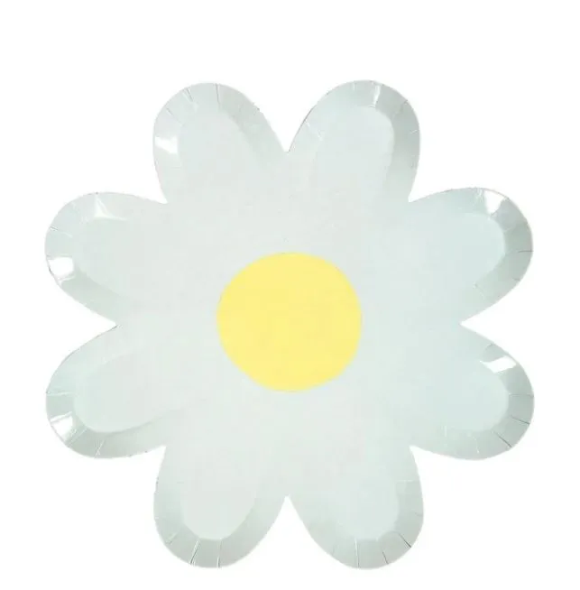 Pastel Daisy Large Plates
