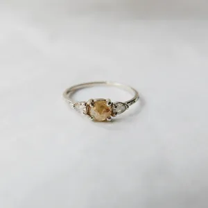 Penelope Copper Rustic Diamond Ring