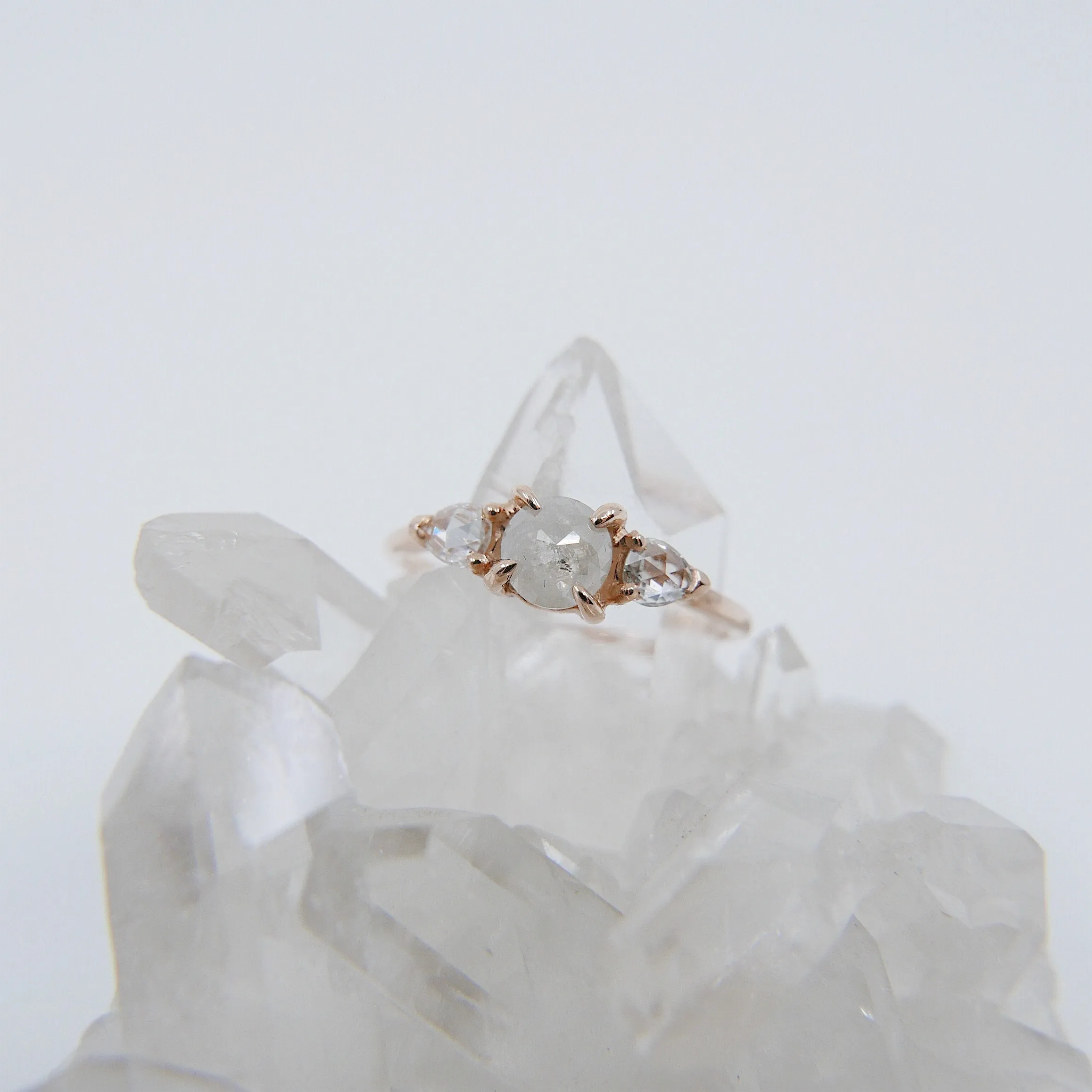 Penelope Rustic Diamond Ring