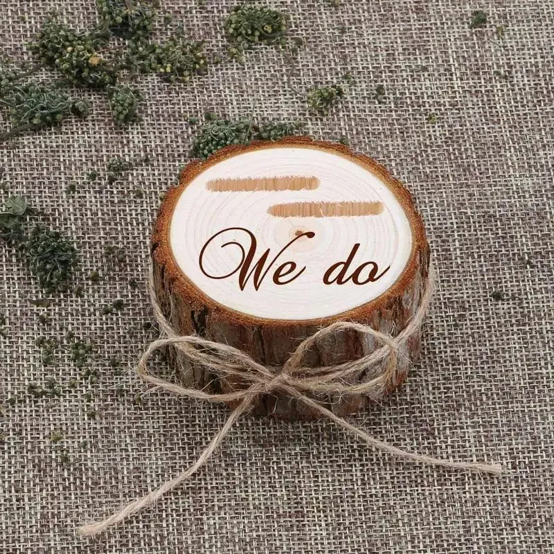 Personalized Wedding Ring Box Rustic Wedding Ring Box Wood Ring Holder Custom Names & Date Proposal Box Engagement Box