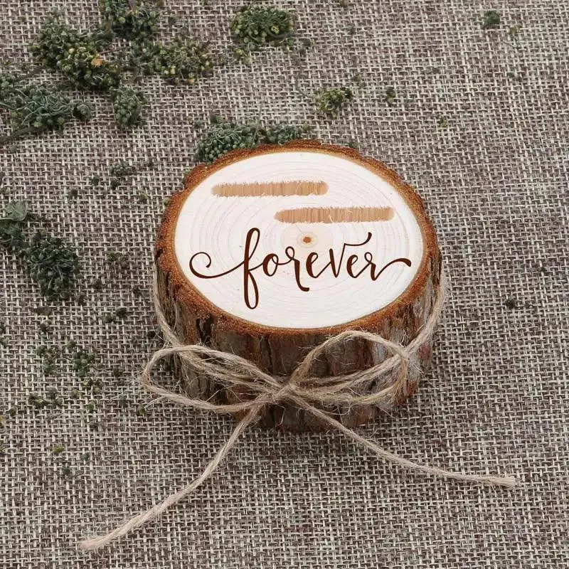 Personalized Wedding Ring Box Rustic Wedding Ring Box Wood Ring Holder Custom Names & Date Proposal Box Engagement Box