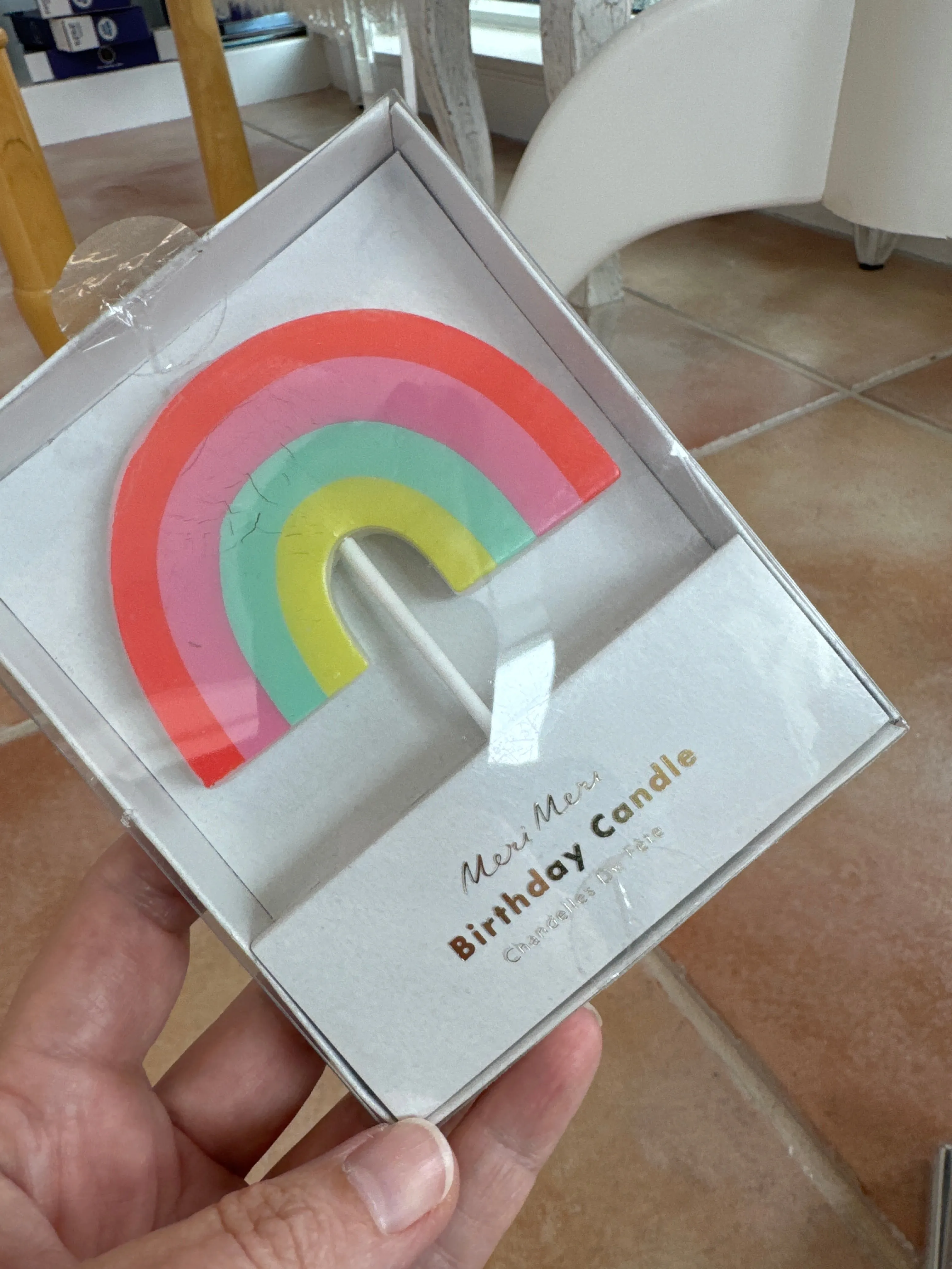 Rainbow Candle