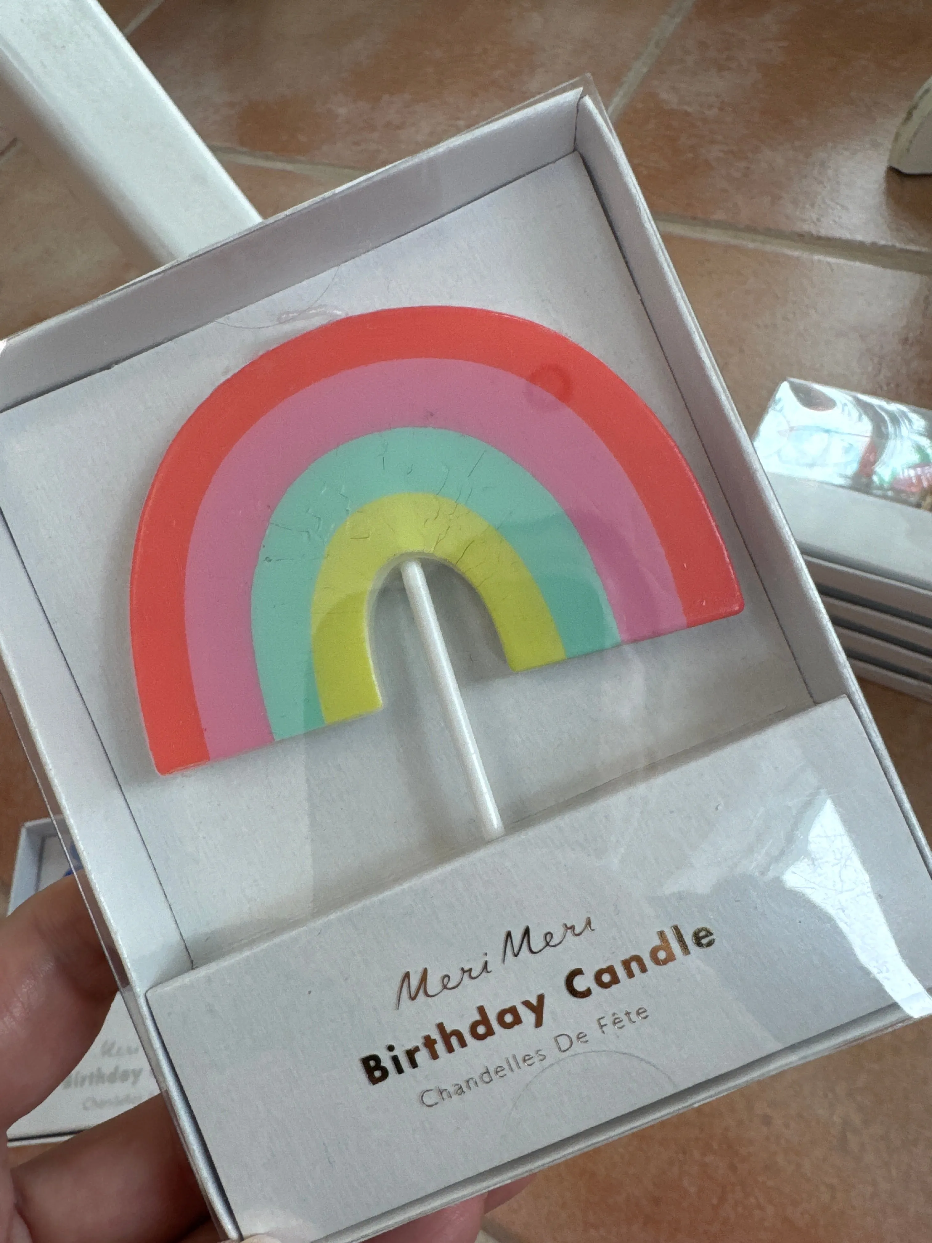 Rainbow Candle
