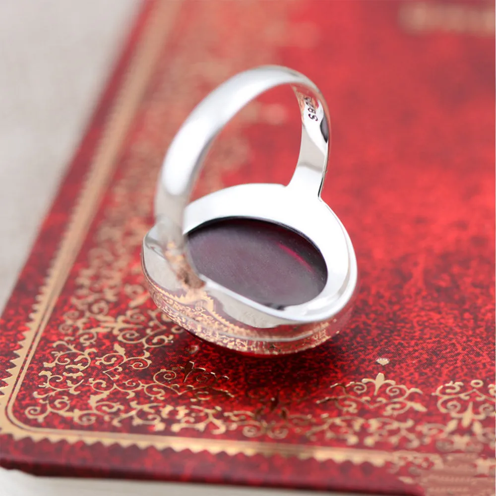 Red Corundum Ring
