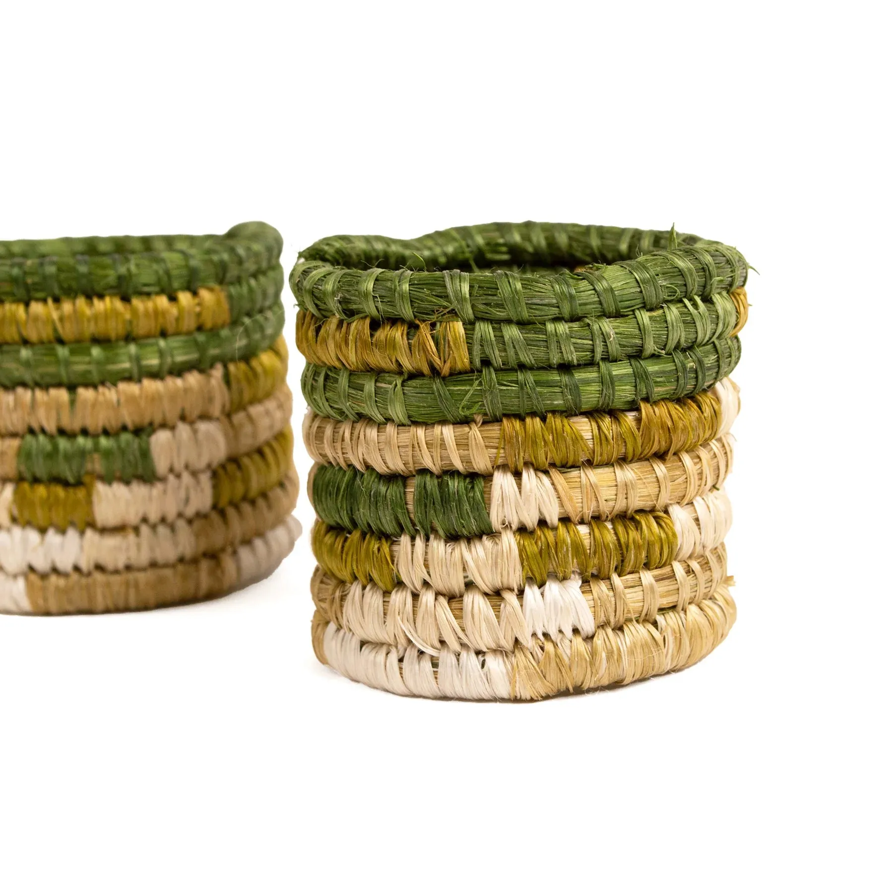Resortative Greens Napkin Rings - Set of 4