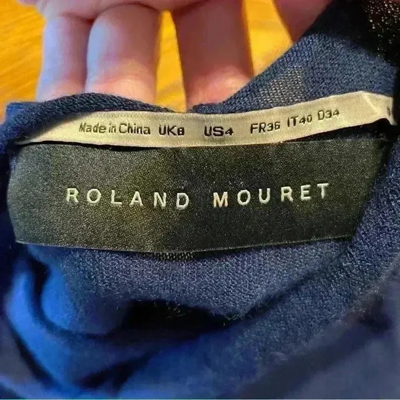 Roland Mouret Cashmere sweater tank top