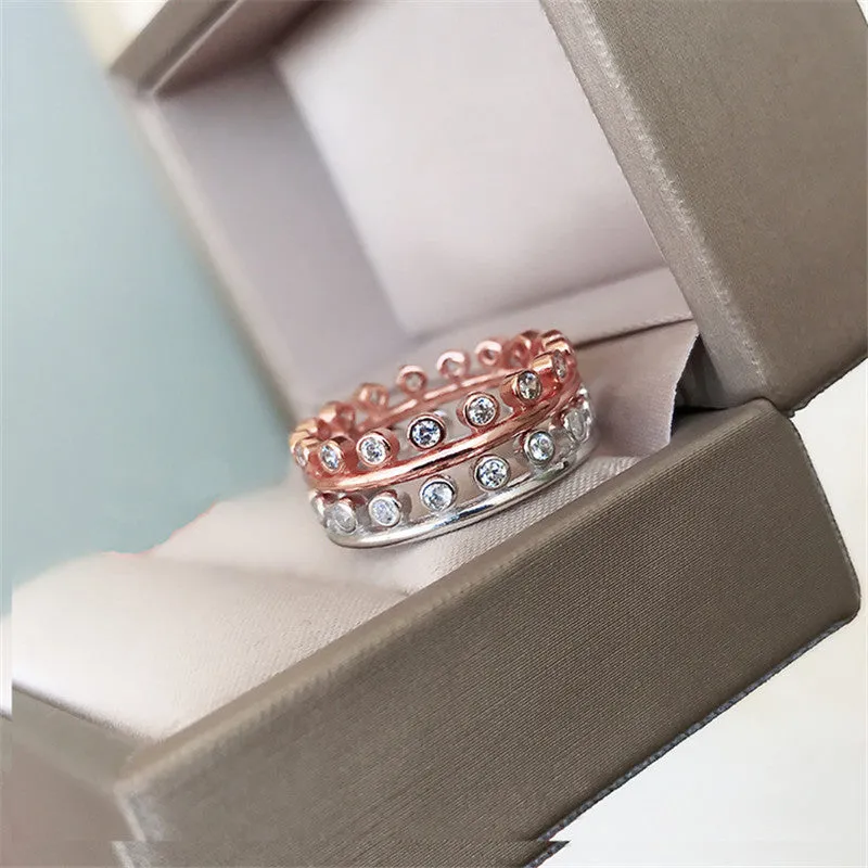 Round Cut Created Diamond Ring