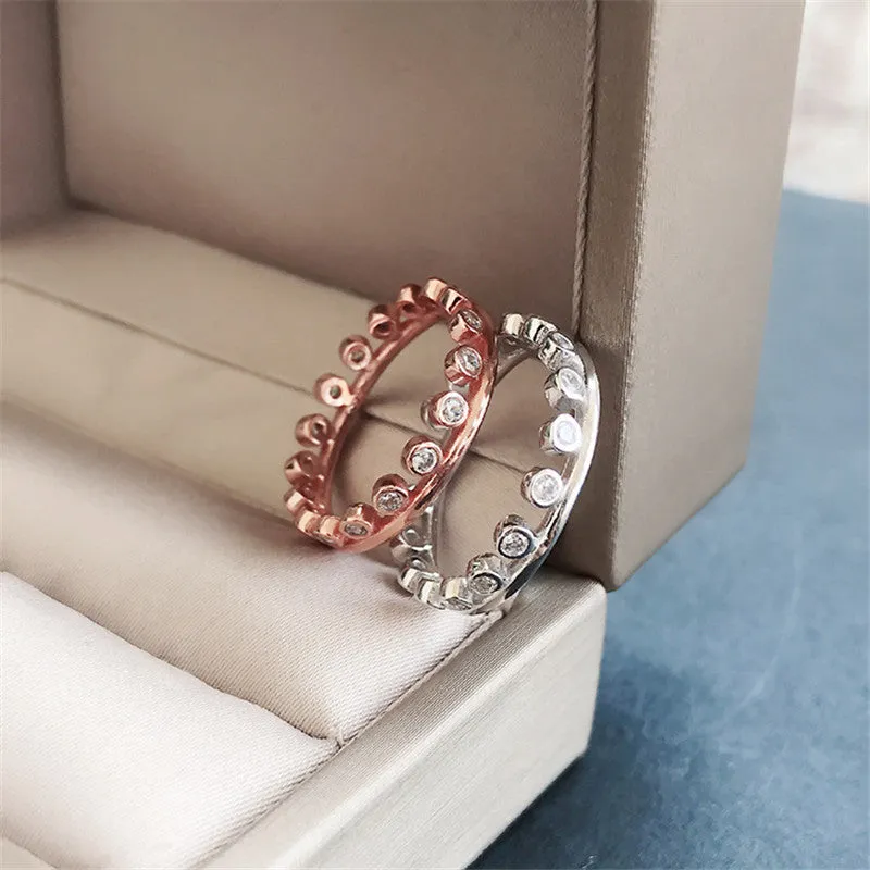 Round Cut Created Diamond Ring