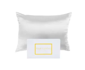 Royal Comfort Pure Silk Pillow Case 100% Mulberry Silk Hypoallergenic Pillowcase - 10 Colours
