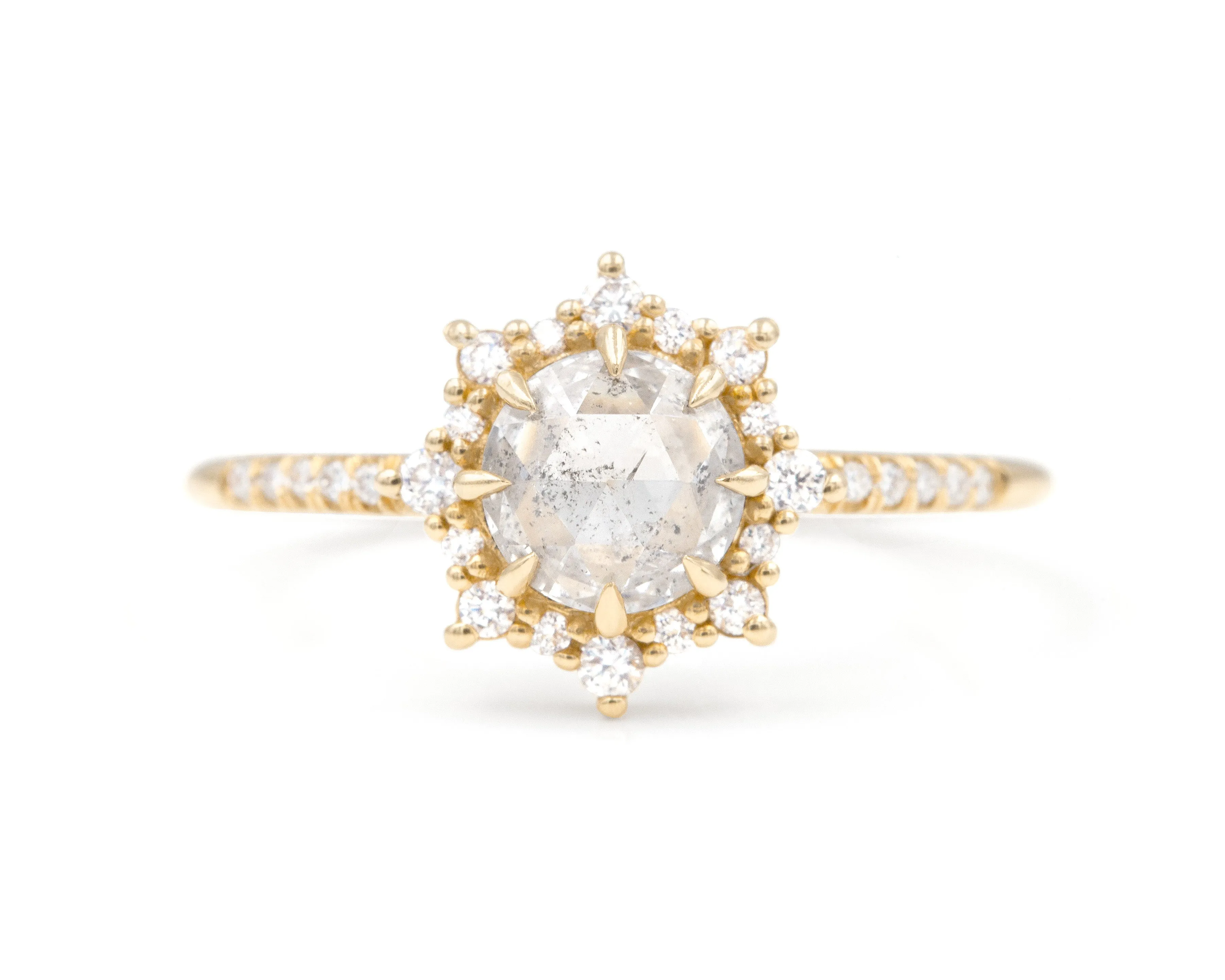 Rustic DIamond Sienna Ring