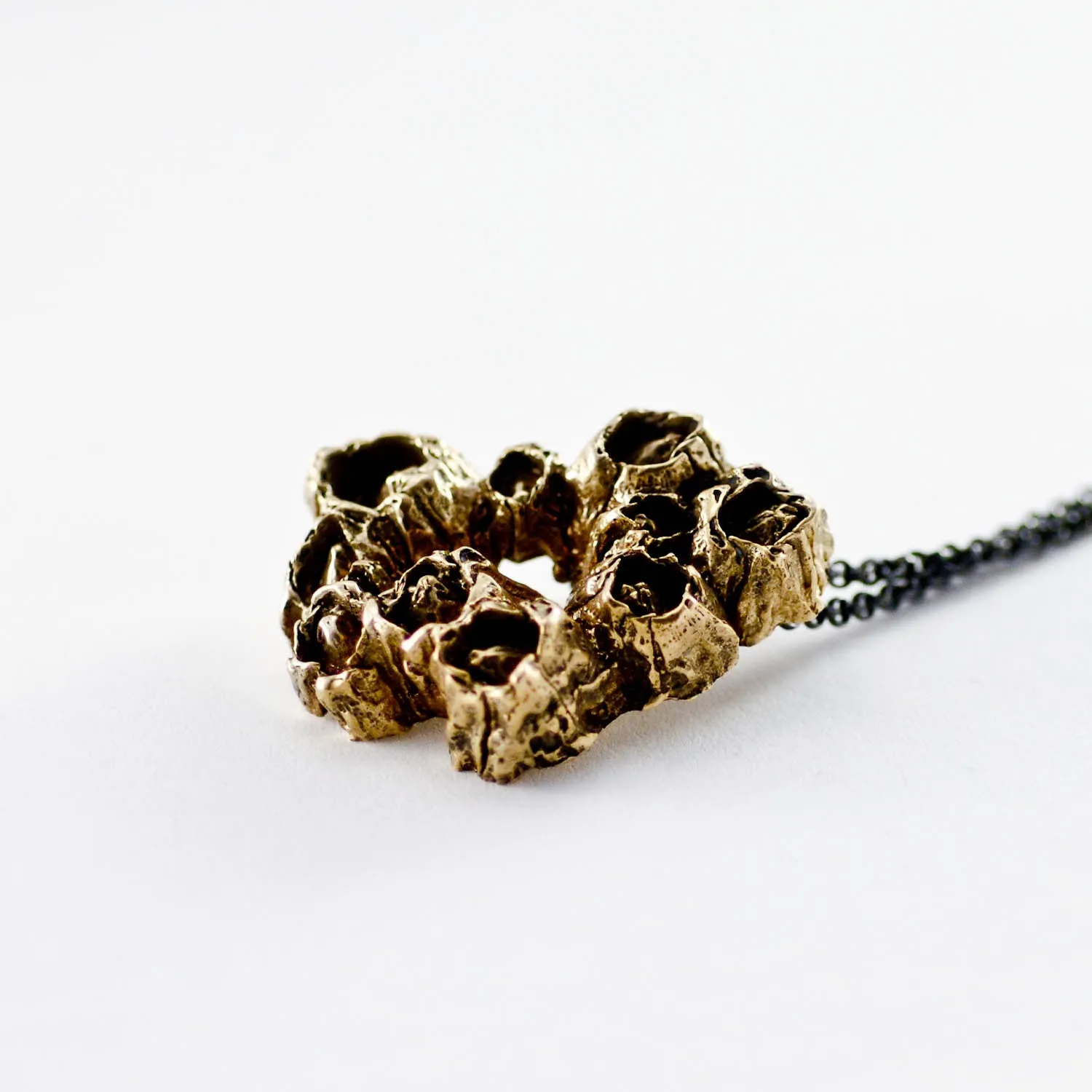 Rustic Sea Inspired, Poseidon Barnacle Pendant