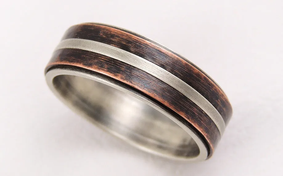 Rustic wedding band