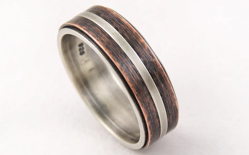 Rustic wedding band