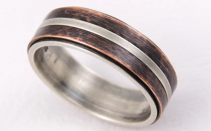 Rustic wedding band