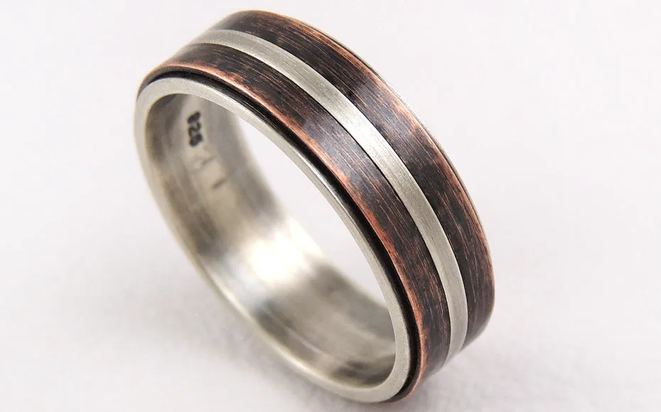Rustic wedding band