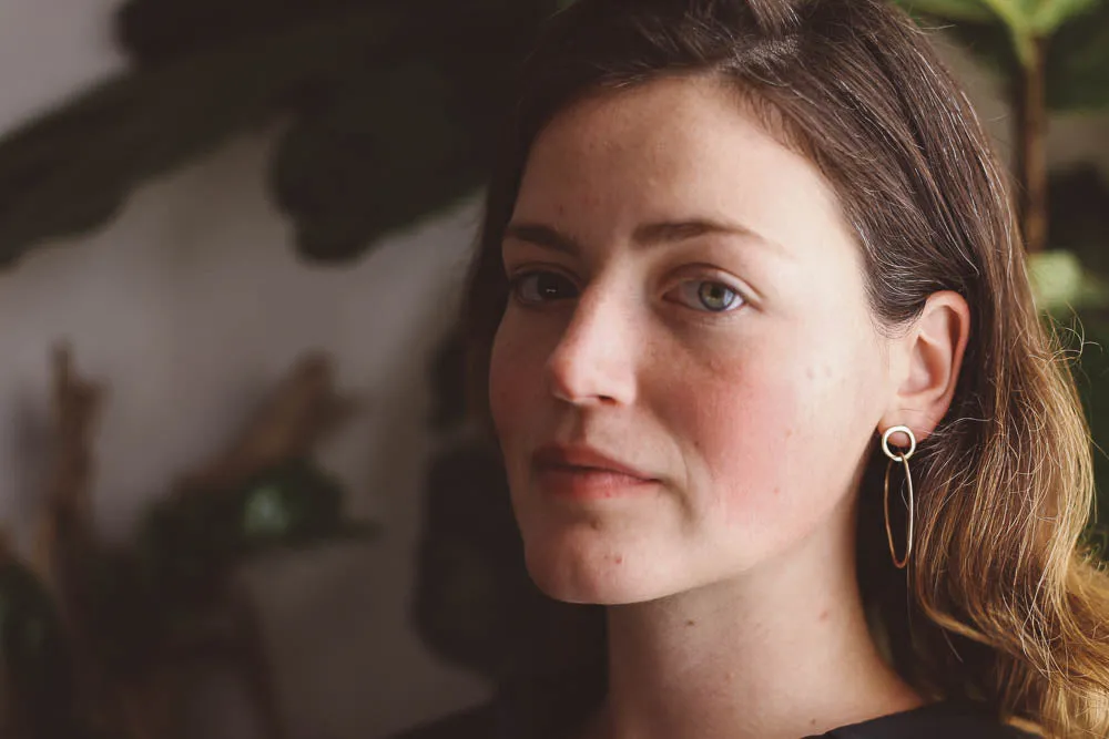Shoreline Hoop Earrings | Large | Silver