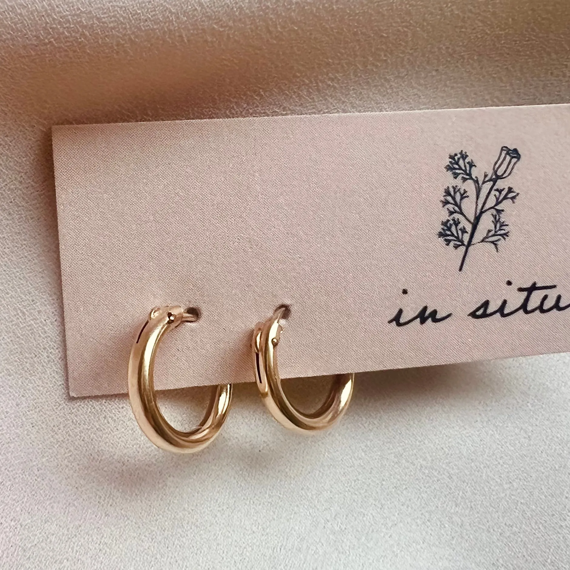 SOL HOOP EARRINGS