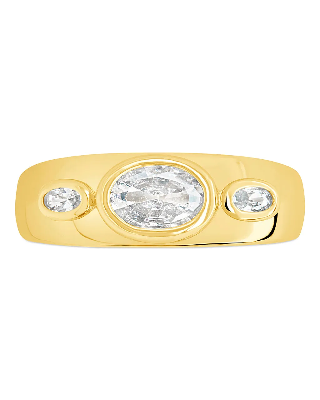 Soren Oval CZ Ring