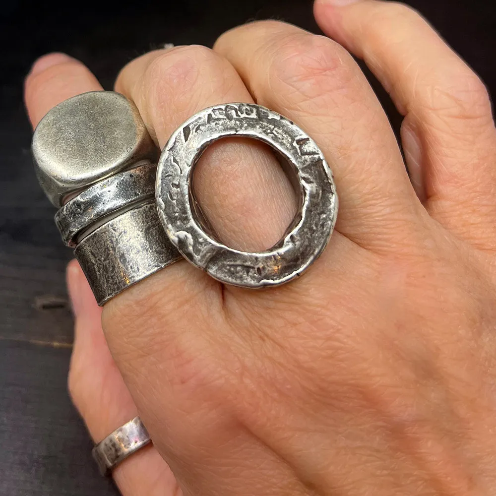 Sterling Silver Claro Ring