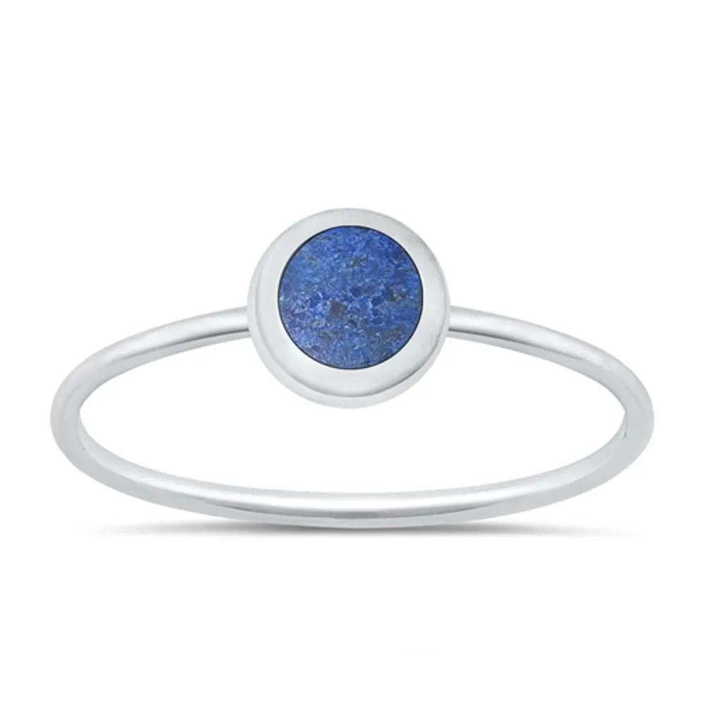 Sterling Silver Lapis Ring