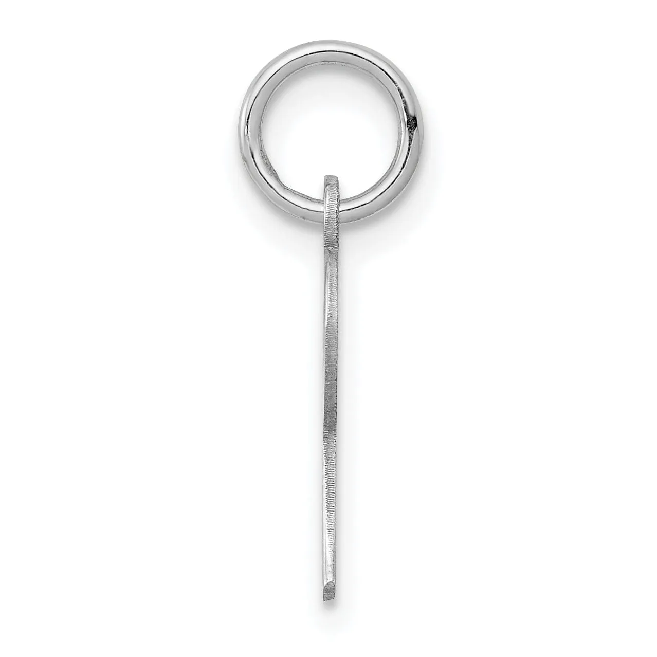 Sterling Silver Small Initial R Charm