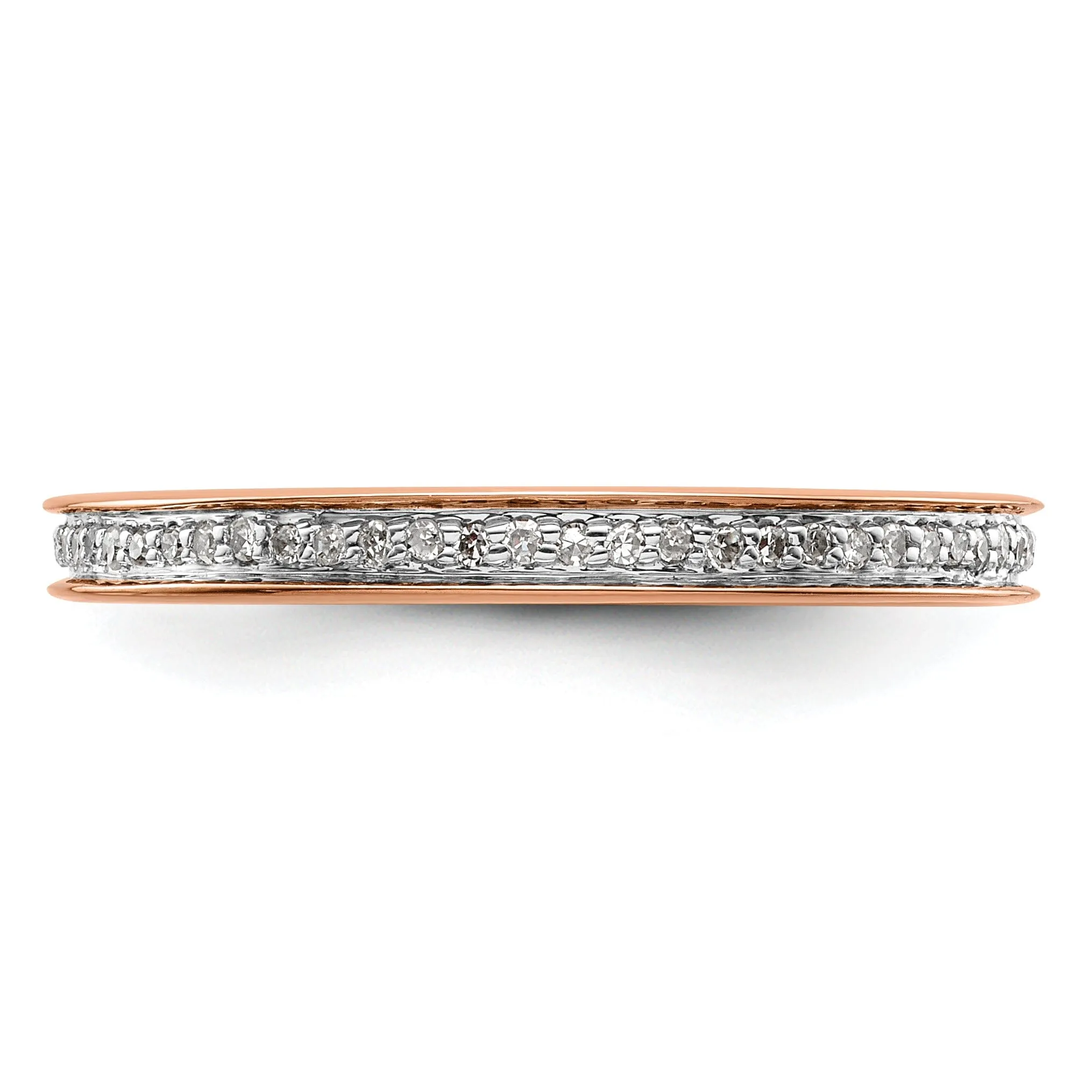Sterling Silver Stackable Expressions Diamond Ring