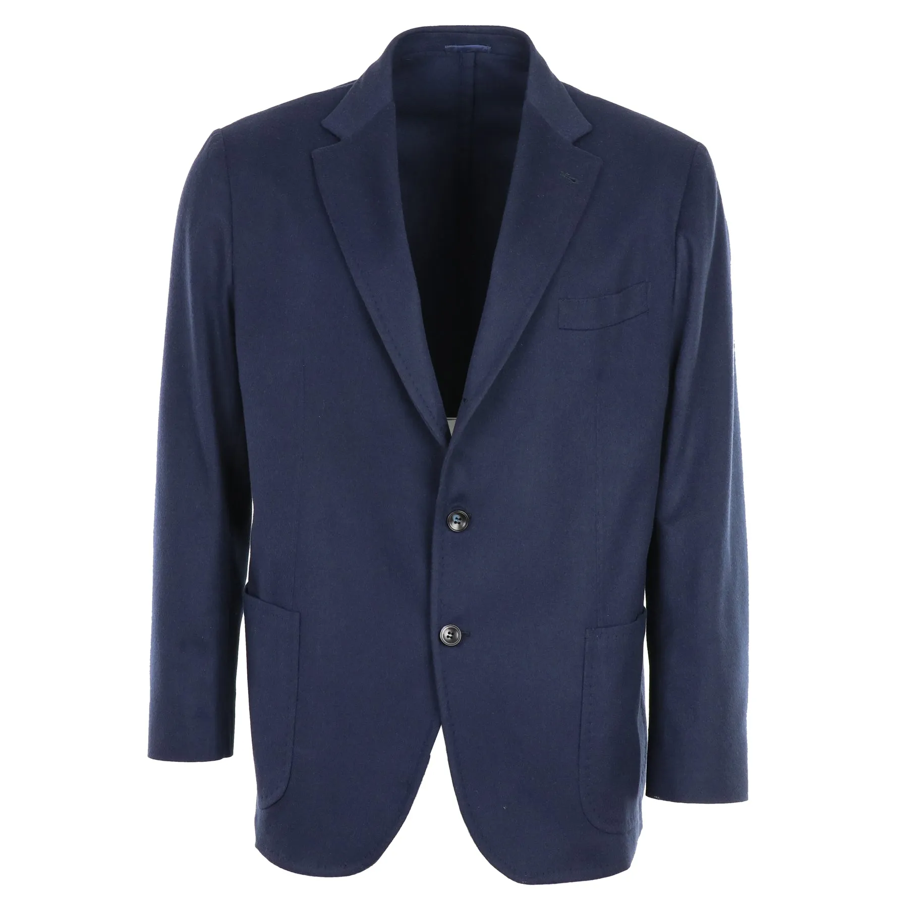 Summer Cashmere Soft Coat in Navy Size 50R