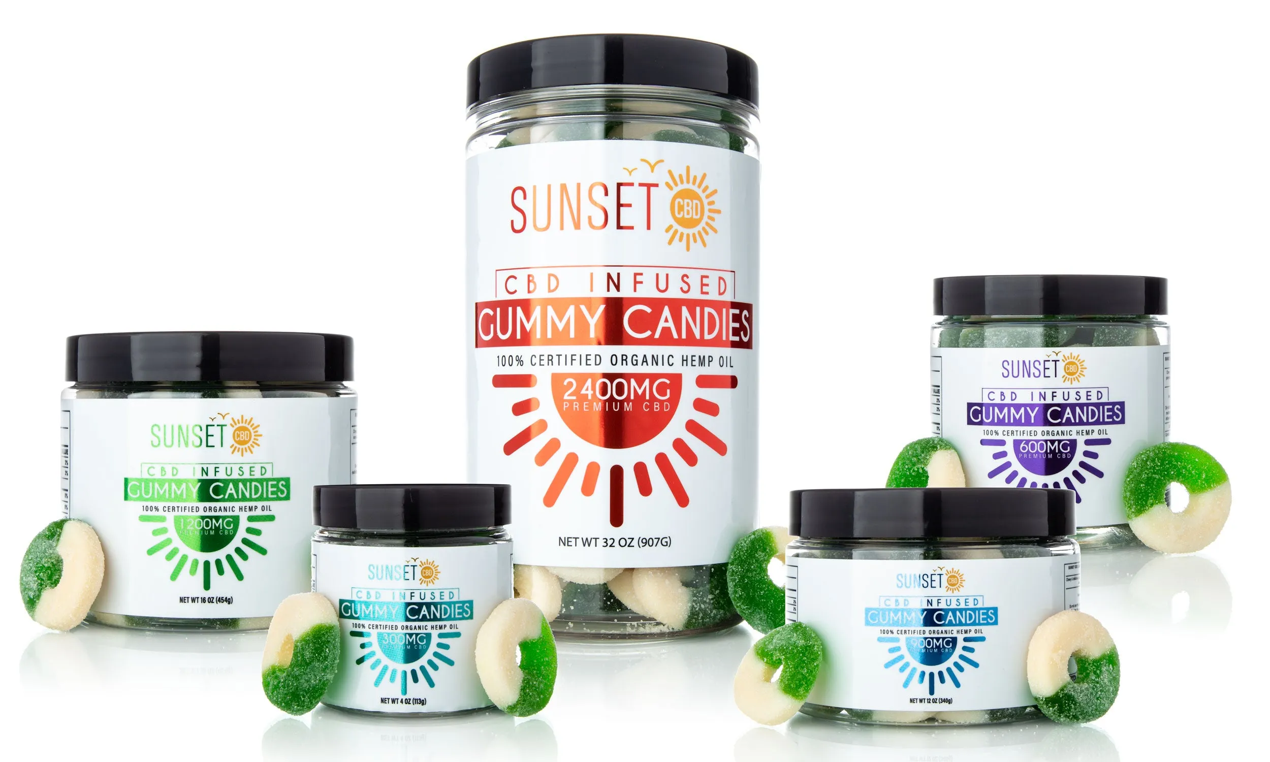 SUNSET CBD Apple Rings