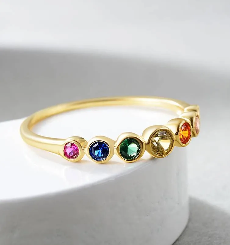 Sunshine Rainbow Ring