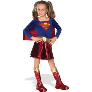 Supergirl Deluxe Child Size S