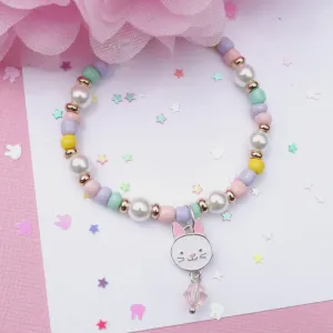 Tea Party Bunny Elastic Bracelet