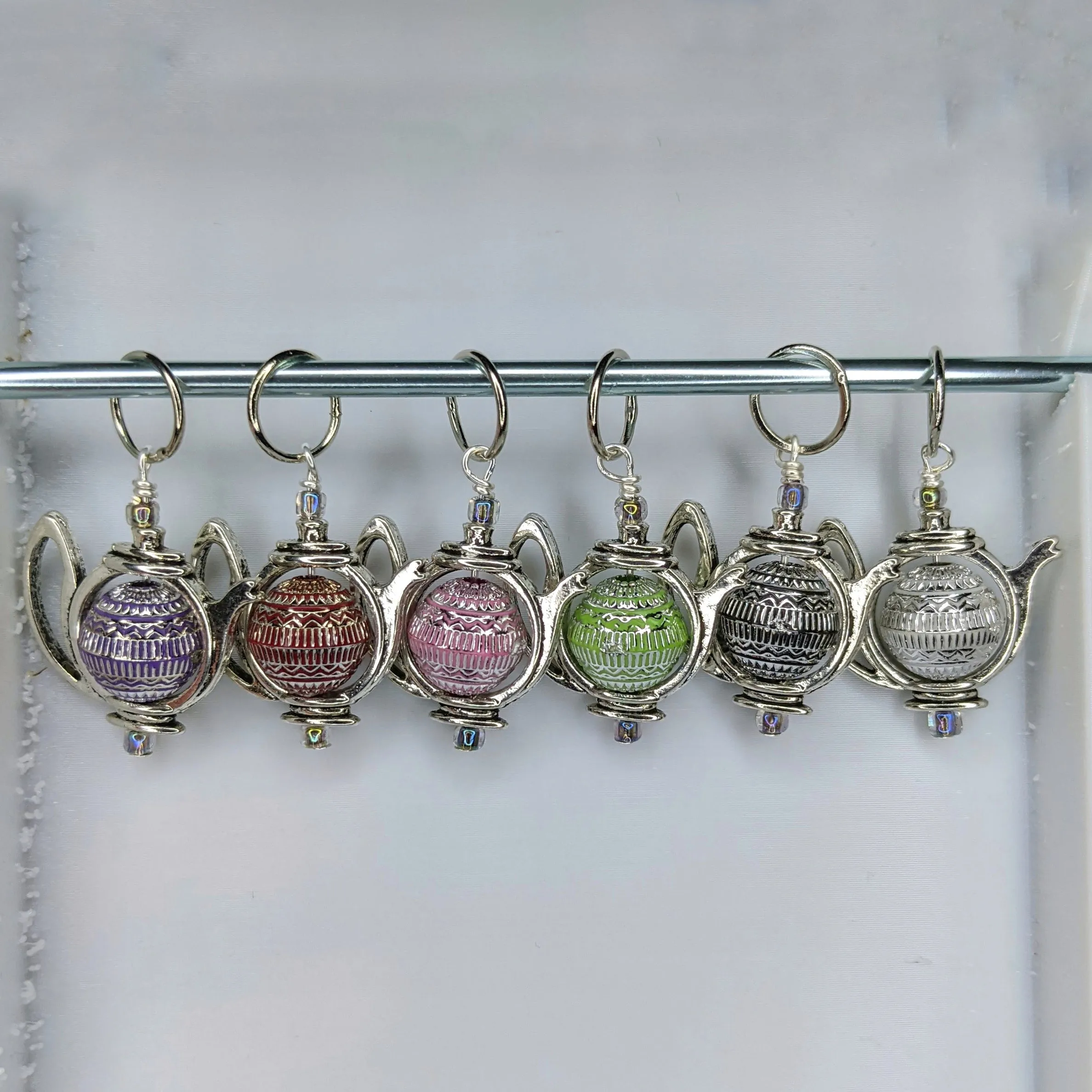 Teapot Frame Stitch Markers
