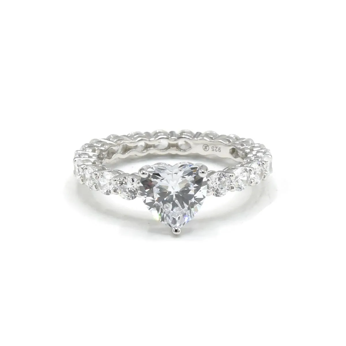 Tennis Heart Ring