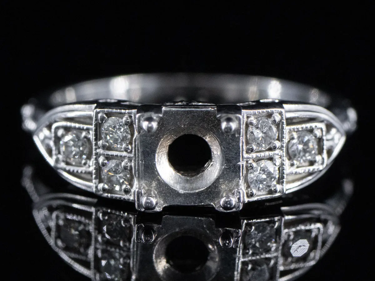 The Garrison Semi-Mount Engagement Ring