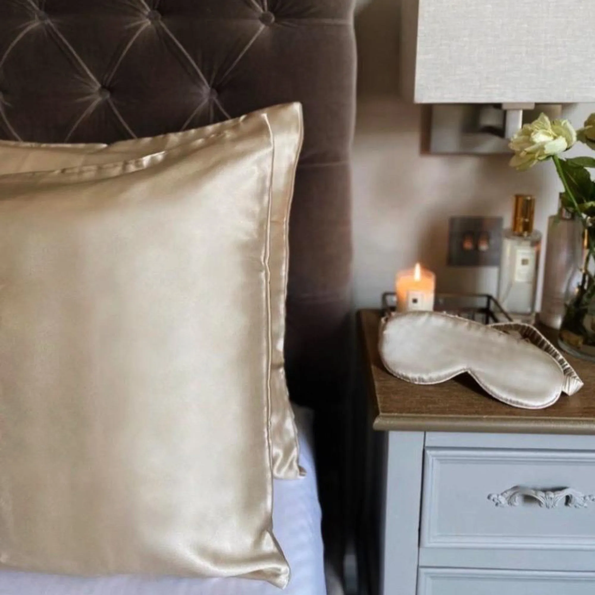 The Pure Silk Pillowcase Set of Two (RRP £98)