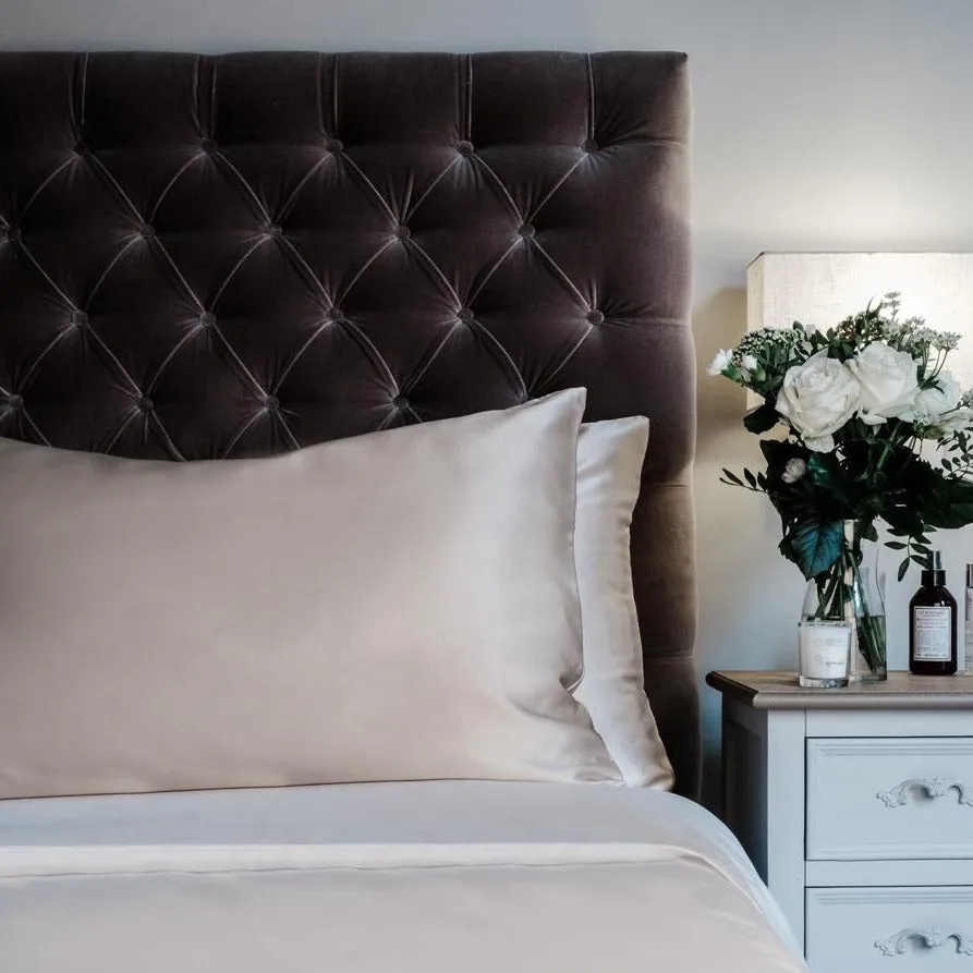 The Pure Silk Pillowcase Set of Two (RRP £98)